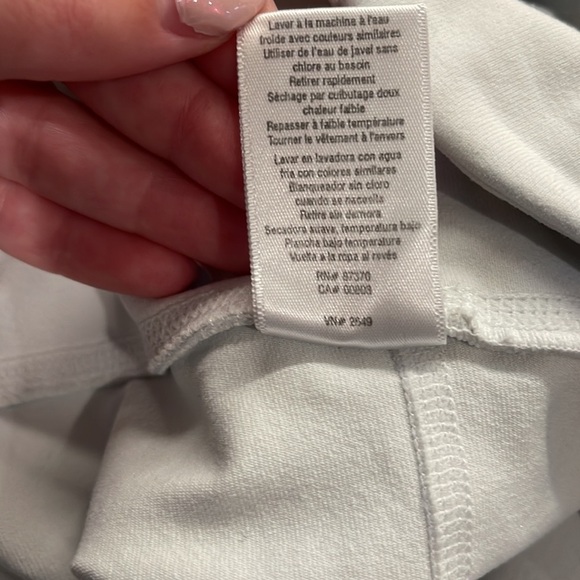 Alo Coast White Mesh Stirrup Leggings XS - Picture 12 of 12